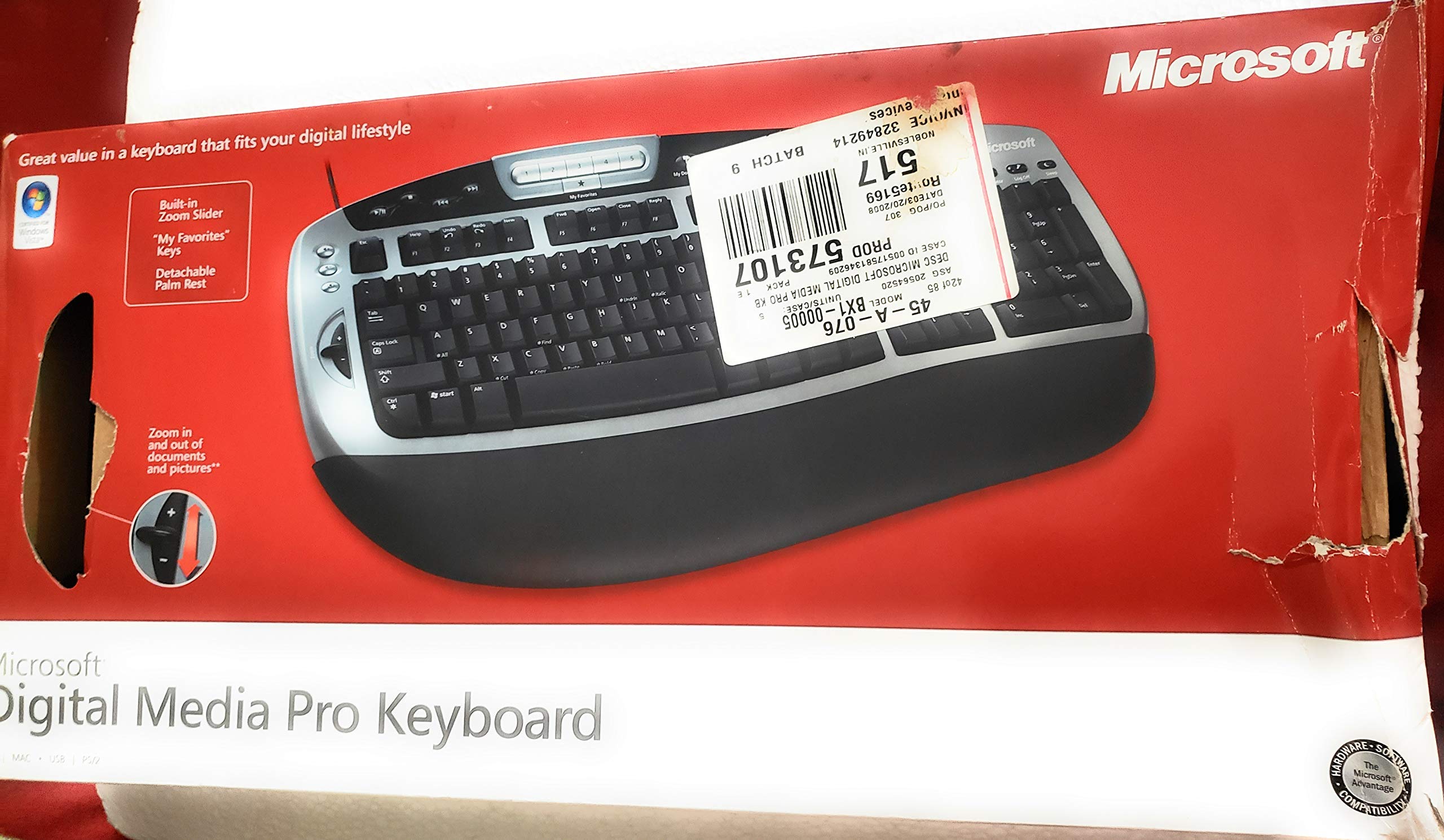 Amazon.com: Microsoft Digital Media Pro Keyboard : Electronics